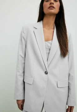 NA-KDMIT OVERSIZED - Kort Kappa / Rock - Grey