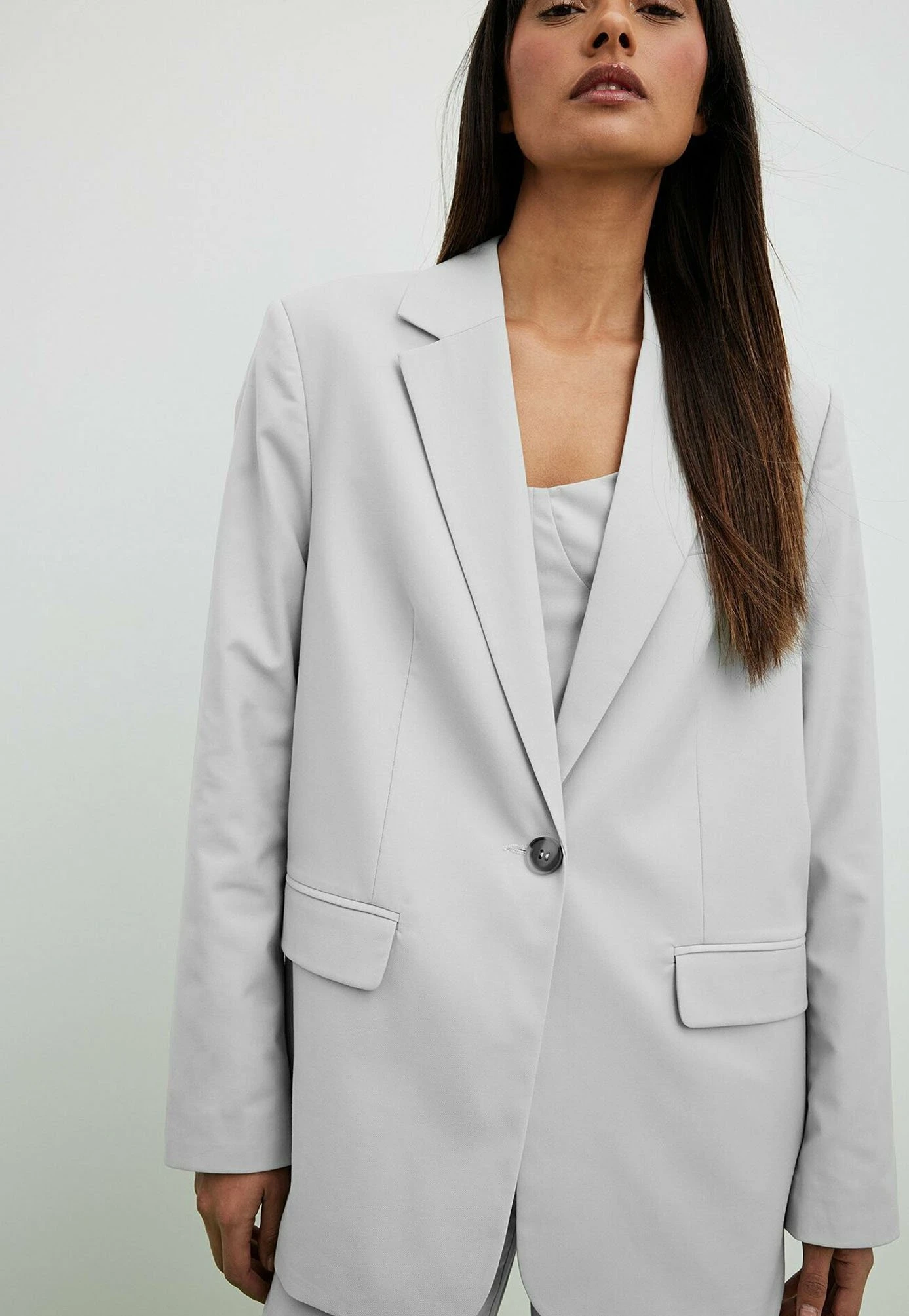 NA-KDMIT OVERSIZED - Kort Kappa / Rock - Grey 3 NA-KDMIT OVERSIZED - Kort Kappa / Rock - Grey