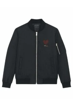 Mira ParisSWEET HEART EMBROIDERY UNISEX - Bomberjacka - Black -Vero Moda butik. 0d014757b50a4af88d7233f90849c7d7