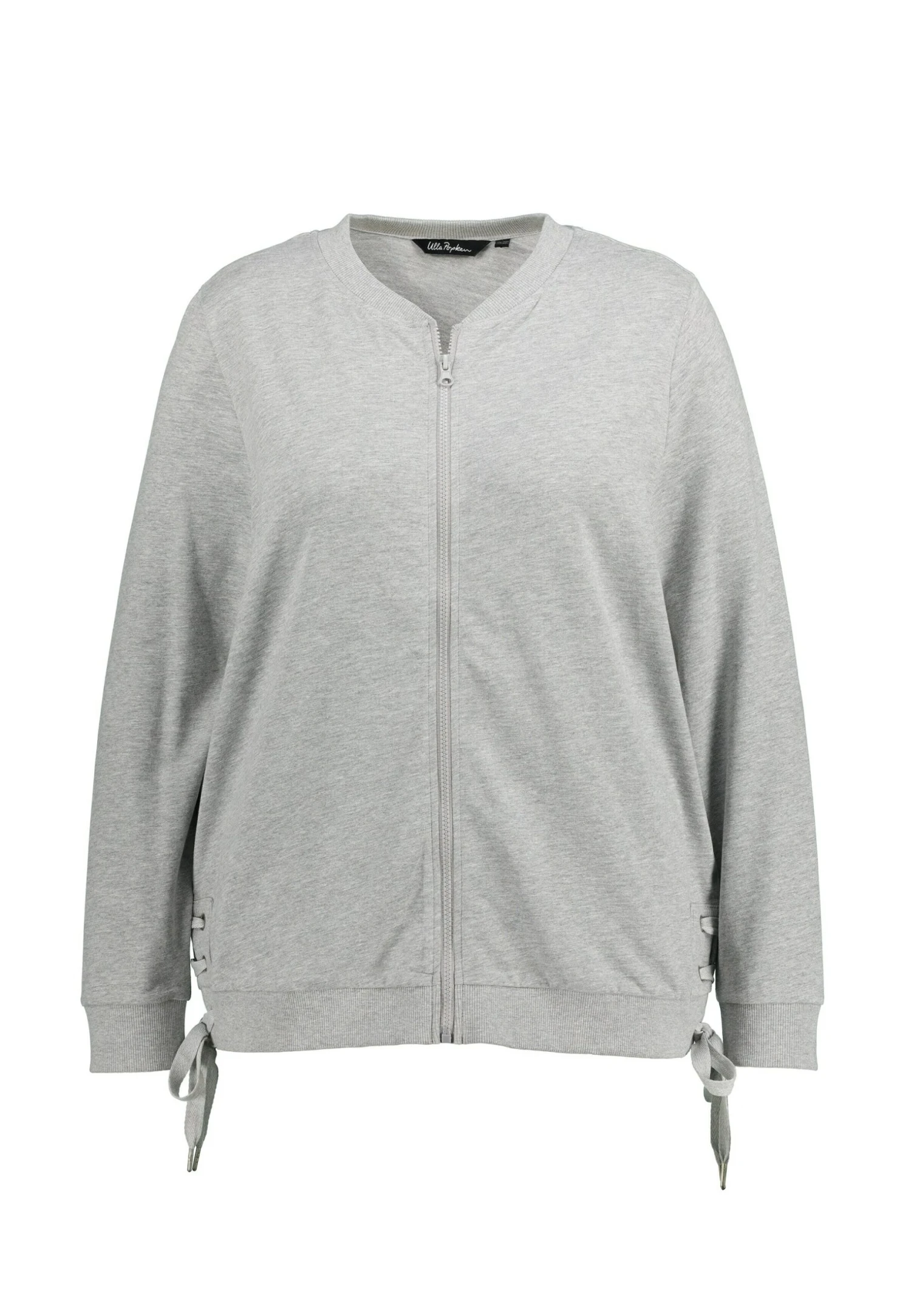 Ulla PopkenHOMEWEAR LANGE MOUWEN - Tröja Med Dragkedja - Lichtgrijs Melange 7 Ulla PopkenHOMEWEAR LANGE MOUWEN - Tröja Med Dragkedja - Lichtgrijs Melange - Bild 5