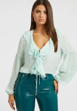 GuessLARA - Blus - Wassergrün