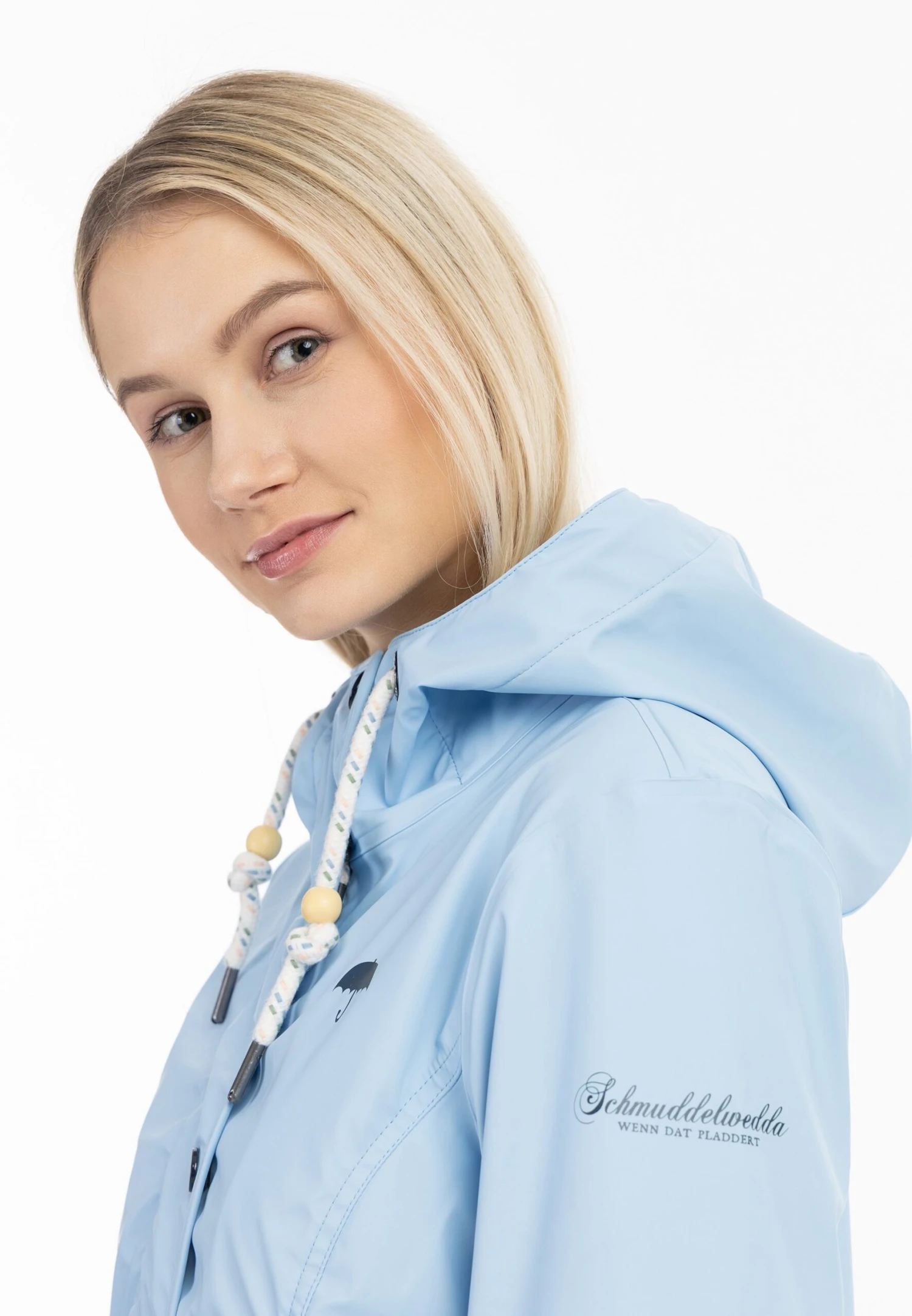 SchmuddelweddaREGEN - Parkas - Ice Blue 6 SchmuddelweddaREGEN - Parkas - Ice Blue - Bild 4