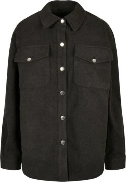 Urban ClassicsLADIES CLASSIC OVERSHIRT - Allvädersjacka - Charcoal -Vero Moda butik. 14979410919a4e38a561c74d1b5fcd64