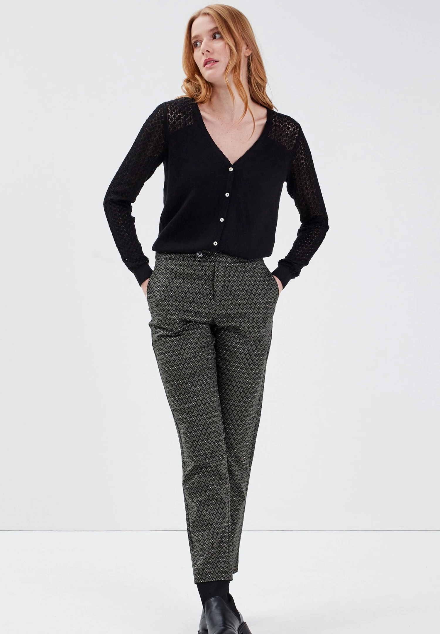 BONOBO JeansLANGÄRMELIGE - Kofta - Noir 4 BONOBO JeansLANGÄRMELIGE - Kofta - Noir - Bild 2