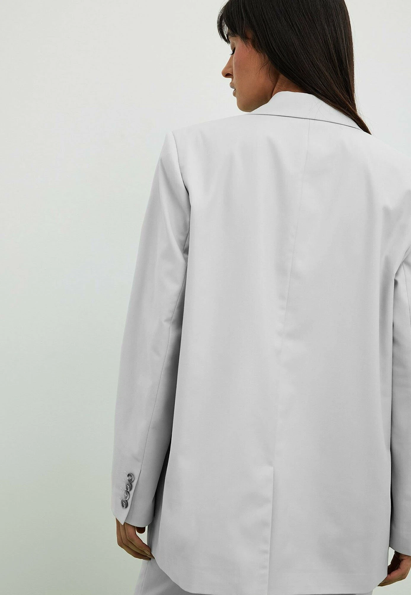 NA-KDMIT OVERSIZED - Kort Kappa / Rock - Grey 4 NA-KDMIT OVERSIZED - Kort Kappa / Rock - Grey - Bild 2