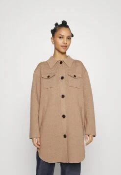 Banana Republic PetiteLONG SHACKET - Kofta - Khaki