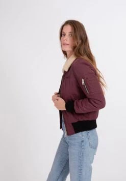 BombersBARCELONE - Bomberjacka - Burgundy 10 BombersBARCELONE - Bomberjacka - Burgundy -Vero Moda butik. 396f37b33af04a419088172a40216036