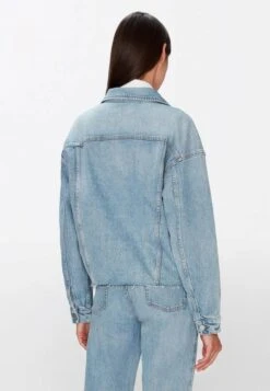 7 For All MankindJeansjacka - Light Blue