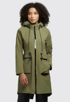 KhujoLEVANE - Regnjacka - OlivgrĂĽn