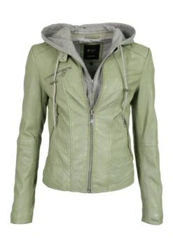 MazeMODERN MICO - Skinnjacka - Green Dust