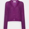 Marc O'PoloCARDIGAN LONGSLEEVE V-NECK - Kofta - Purple Berry -Vero Moda butik. 426a45622b2649d9baa05e726ea6f432