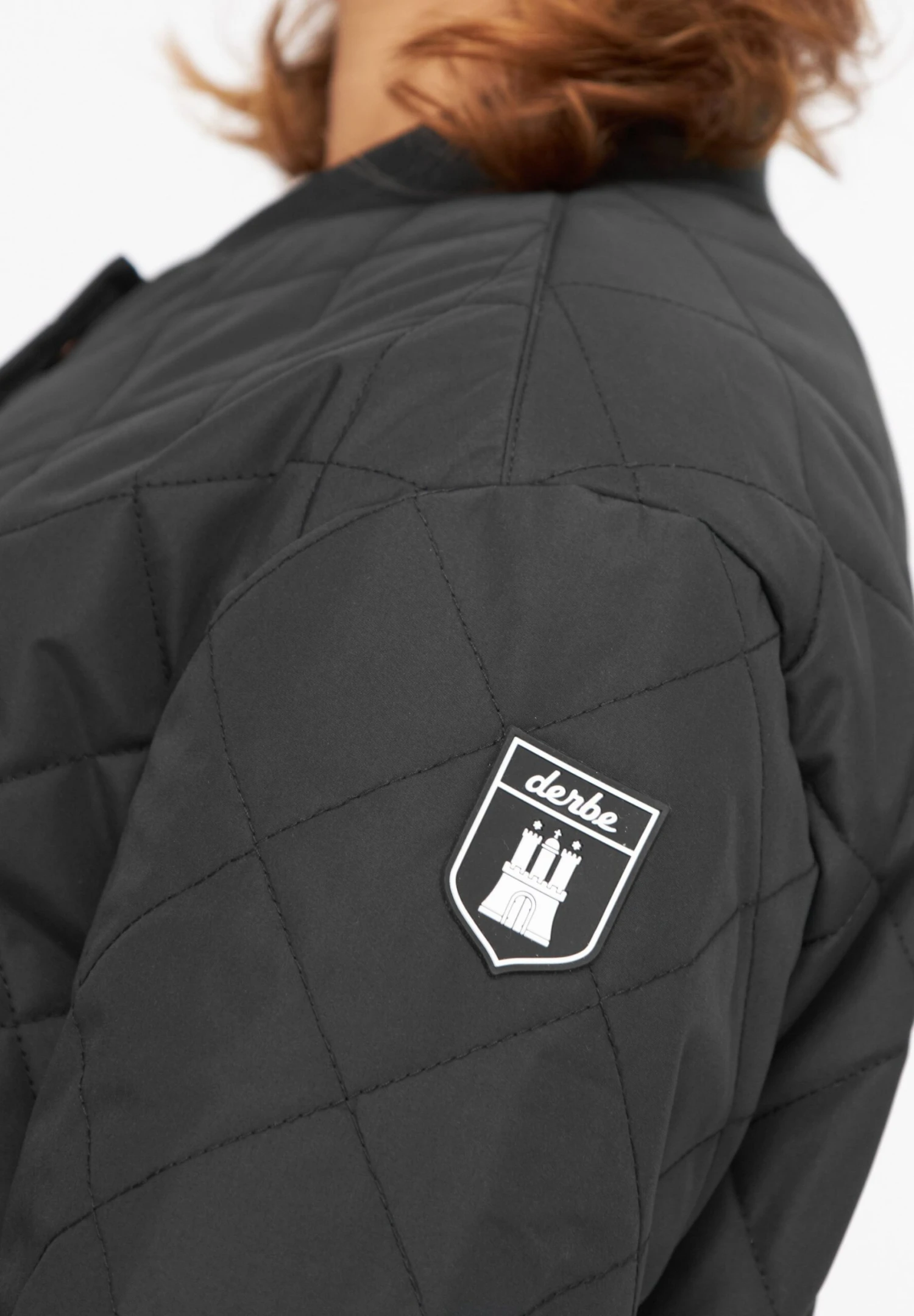 DerbeQUILTBY LONG - Vinterkappa /-rock - Black 7 DerbeQUILTBY LONG - Vinterkappa /-rock - Black - Bild 5