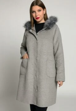 Ulla PopkenCORDON COULISSANT À LA TAILLE - Klassisk Kappa / Rock - Gris Clair Chiné