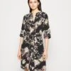 Scotch & SodaALLOVER PRINTED LOOSE FIT DRESS - Vardagsklänning - Black