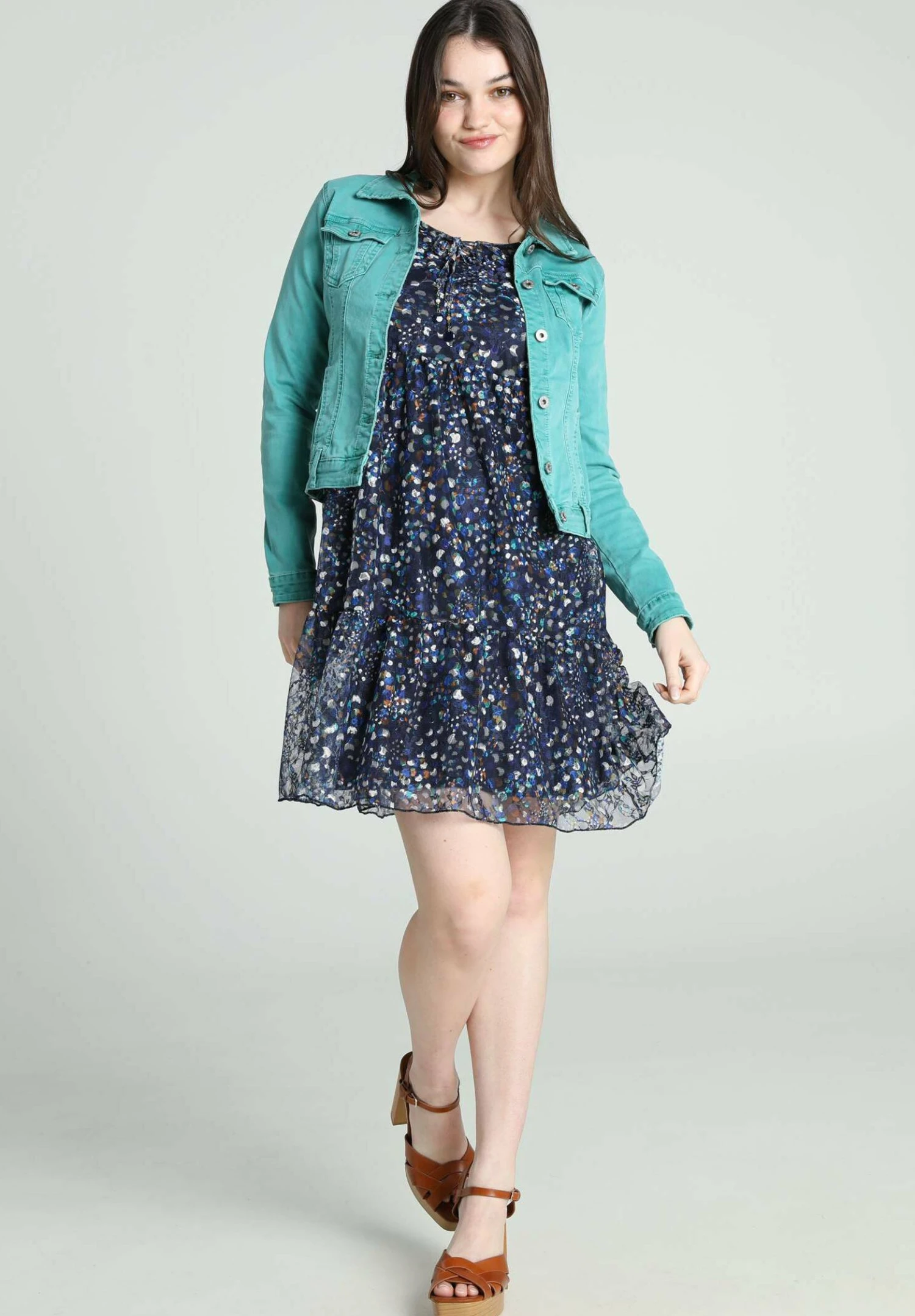 CassisJeansjacka - Green 3 CassisJeansjacka - Green