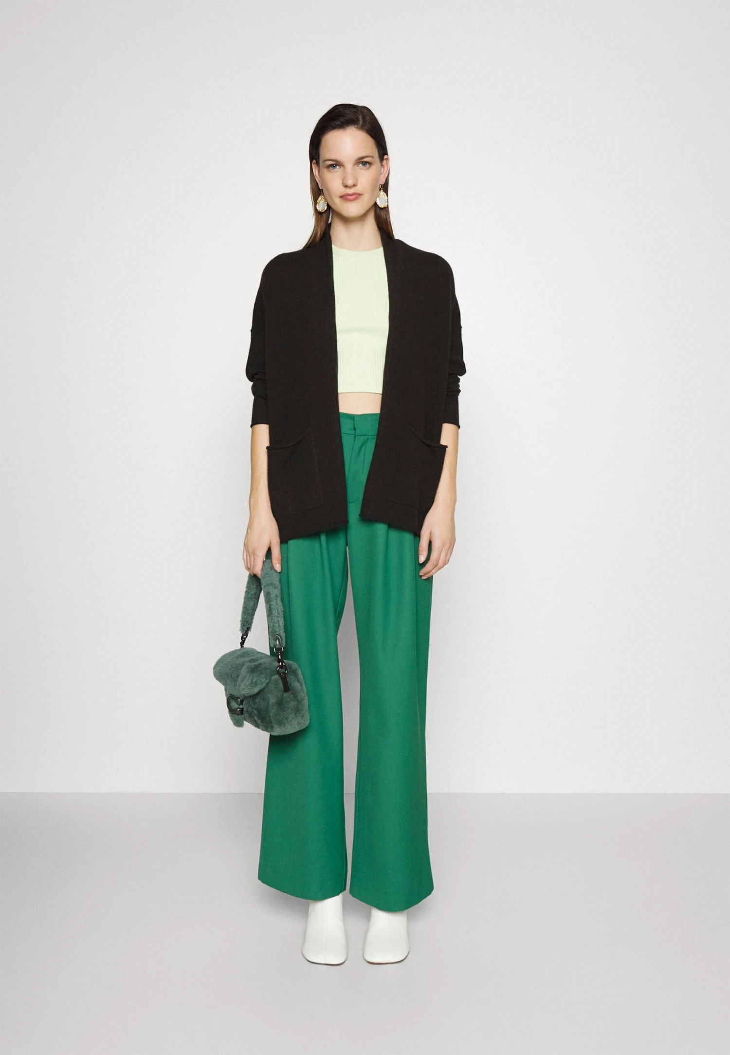 FTC CashmereCARDIGAN - Kofta - Black Tea 4 FTC CashmereCARDIGAN - Kofta - Black Tea - Bild 2