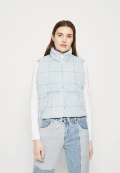 Guess OriginalsGO LANA REVERSIBLE VEST - Väst - Go Venice Light Wash