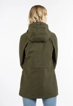 SchmuddelweddaBRIDGEPORT - Regnjacka - Militäroliv -Vero Moda butik. 606361f435c8422eab3459435c3638b9