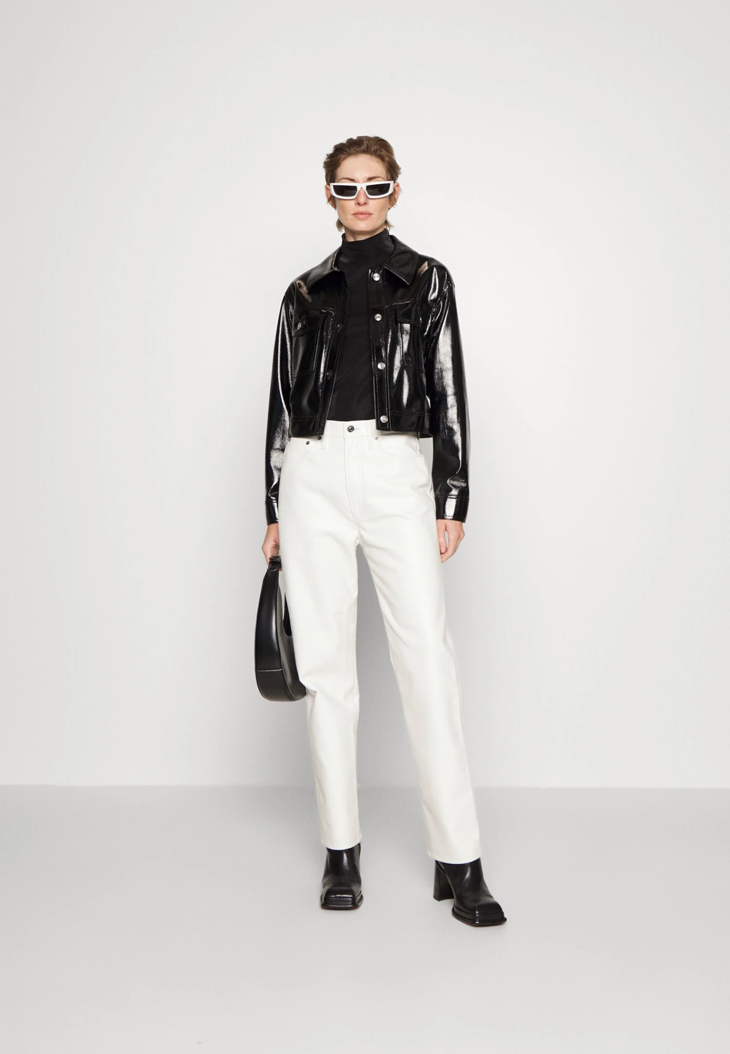 HUGOAKULA - Skinnjacka - Black 4 HUGOAKULA - Skinnjacka - Black - Bild 2