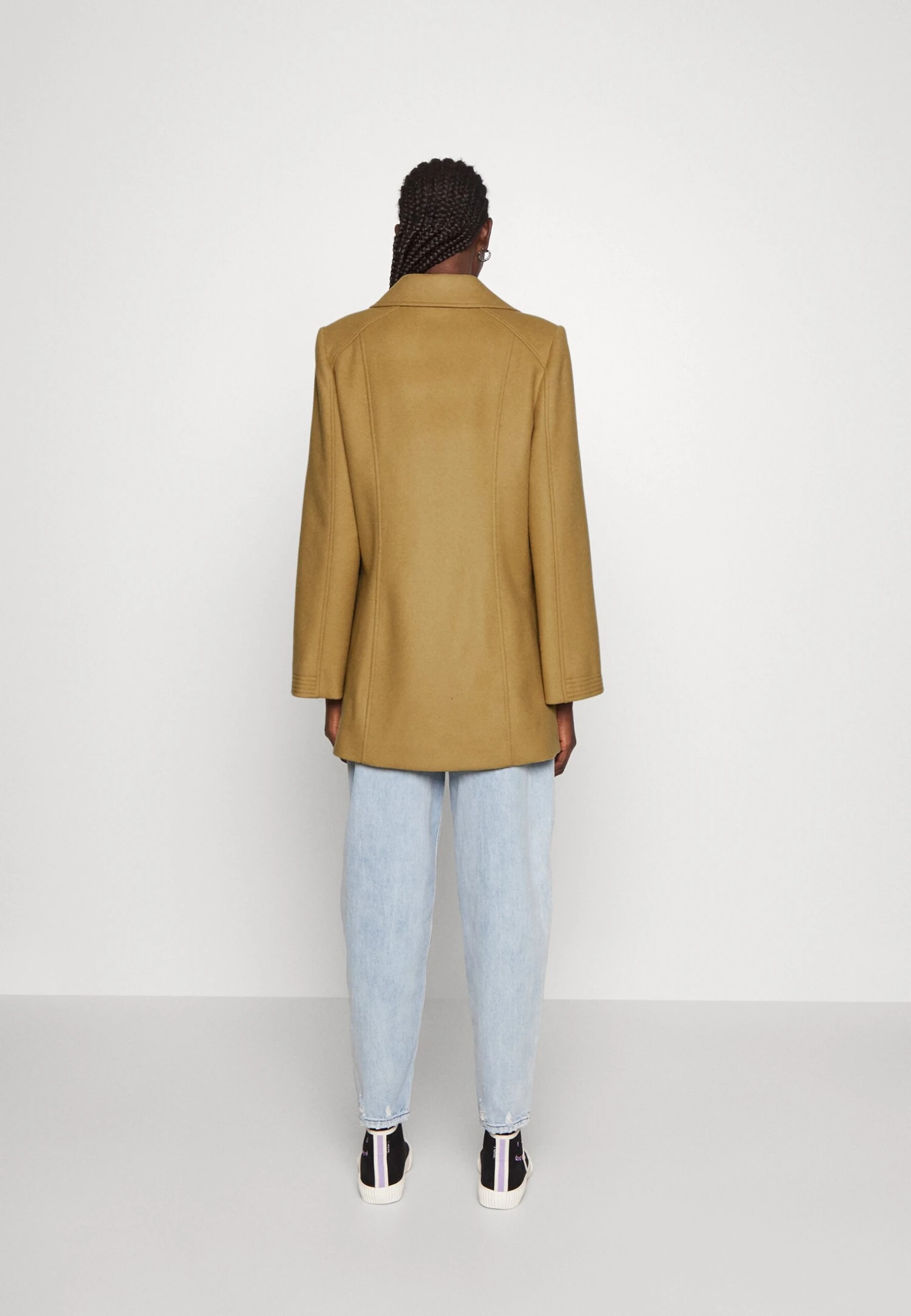 Alberta FerrettiLONG JACKET - Kort Kappa / Rock - Beige 5 Alberta FerrettiLONG JACKET - Kort Kappa / Rock - Beige - Bild 3