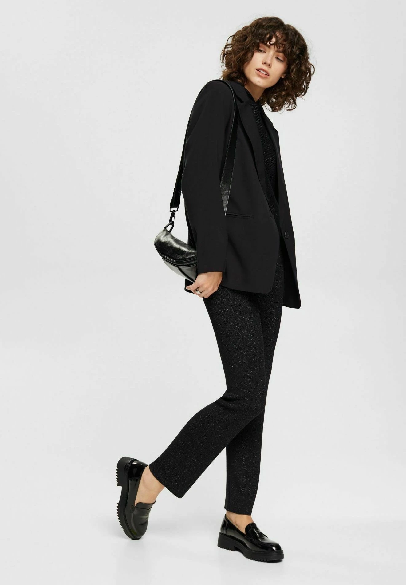 Edc By EspritEINREIHIGER - Kort Kappa / Rock - Black 7 Edc By EspritEINREIHIGER - Kort Kappa / Rock - Black - Bild 5