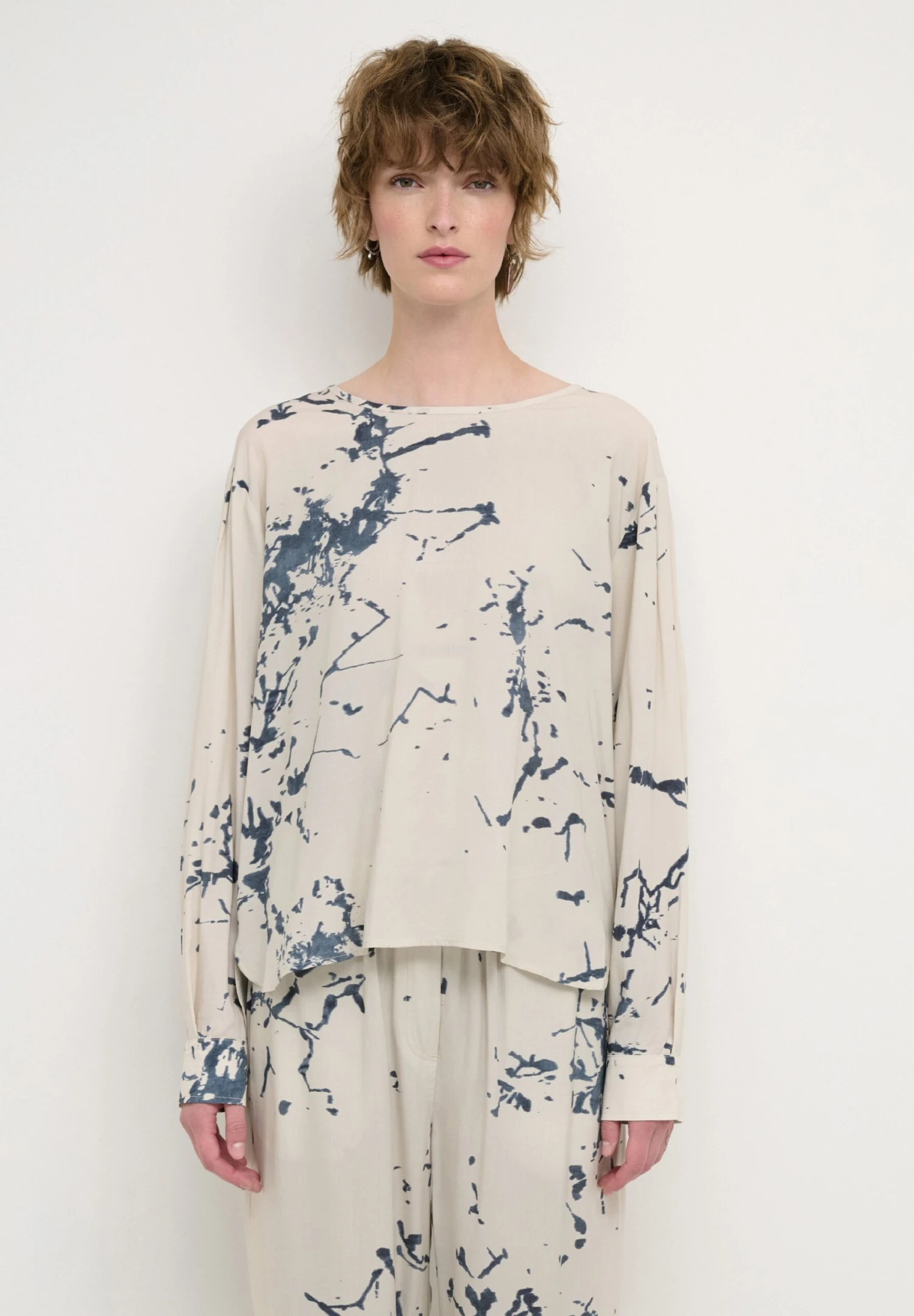 Lounge NineAGNESLN - Blus - Egret 3 Lounge NineAGNESLN - Blus - Egret