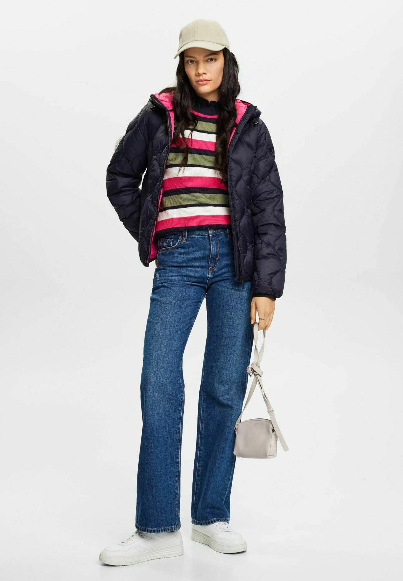 Edc By EspritMIT KORDELZUG-KAPUZE - Vinterjacka - Navy 4 Edc By EspritMIT KORDELZUG-KAPUZE - Vinterjacka - Navy - Bild 2