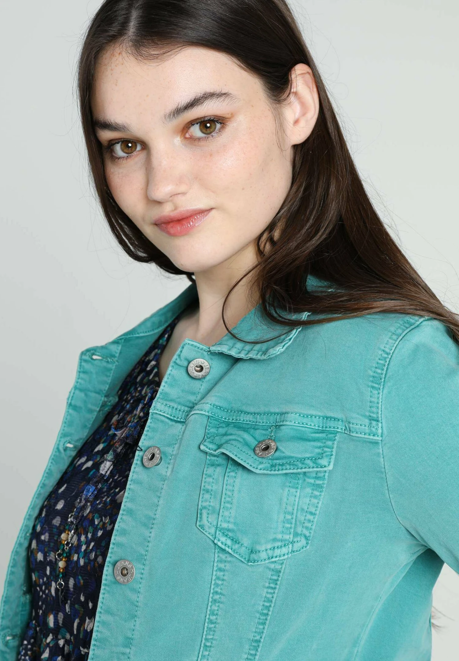 CassisJeansjacka - Green 8 CassisJeansjacka - Green - Bild 6