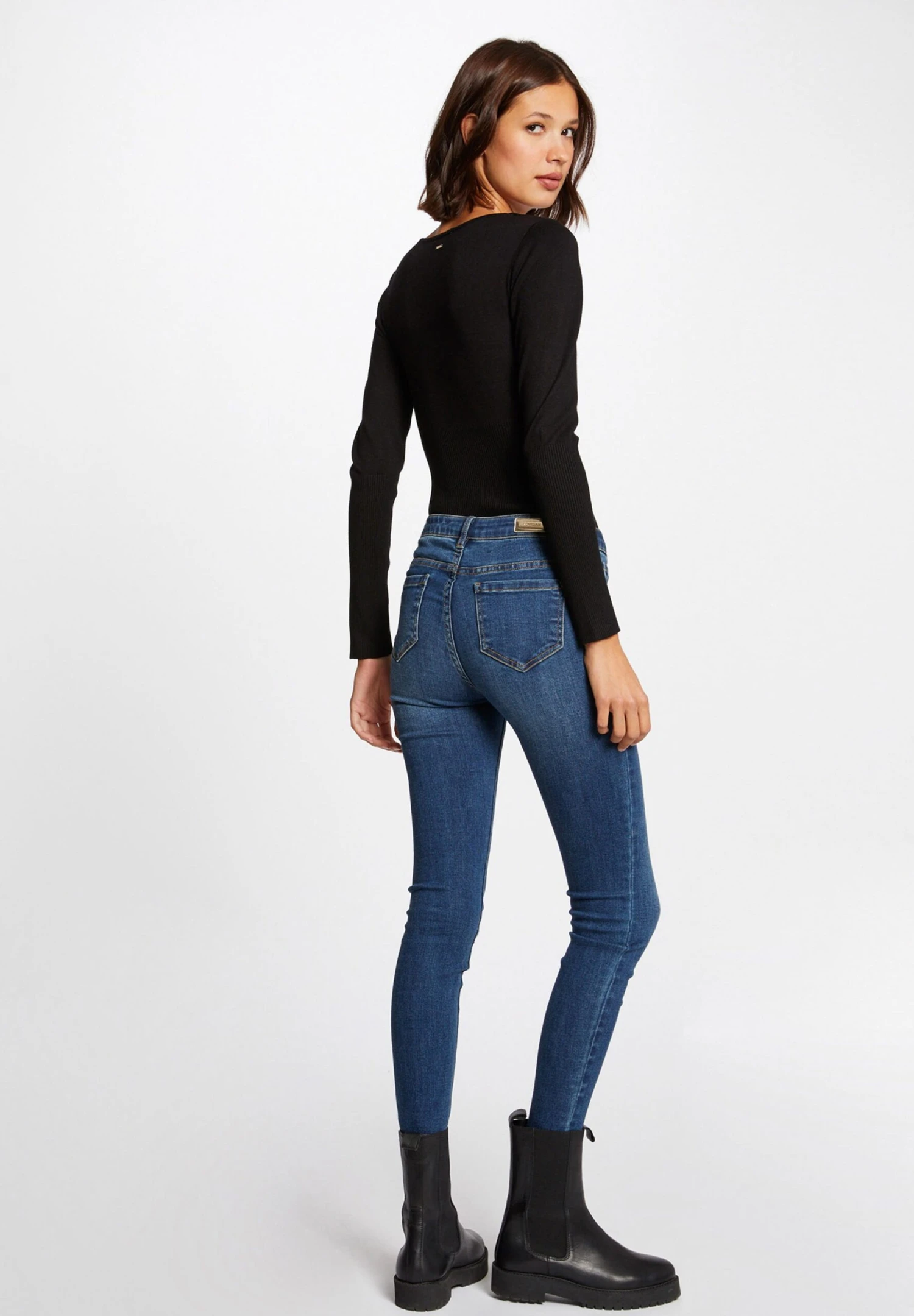 MorganLONG-SLEEVED - Stickad Tröja - Black 5 MorganLONG-SLEEVED - Stickad Tröja - Black - Bild 3