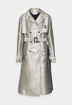 KOCHÉUNISEX - Trenchcoat - Silver-colored -Vero Moda butik. 99bbf9e471ea40dba70e6d6ba8e14645
