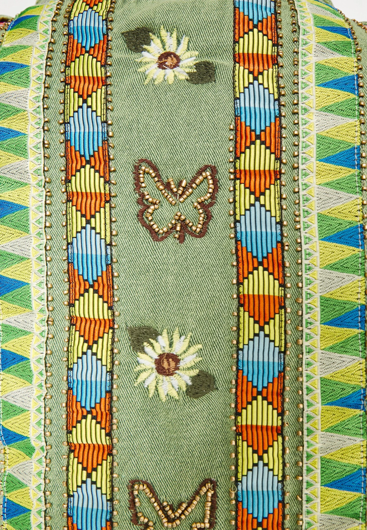 YASYASSIROCCA JACKET FEST - Jeansjacka - Green 8 YASYASSIROCCA JACKET FEST - Jeansjacka - Green - Bild 6