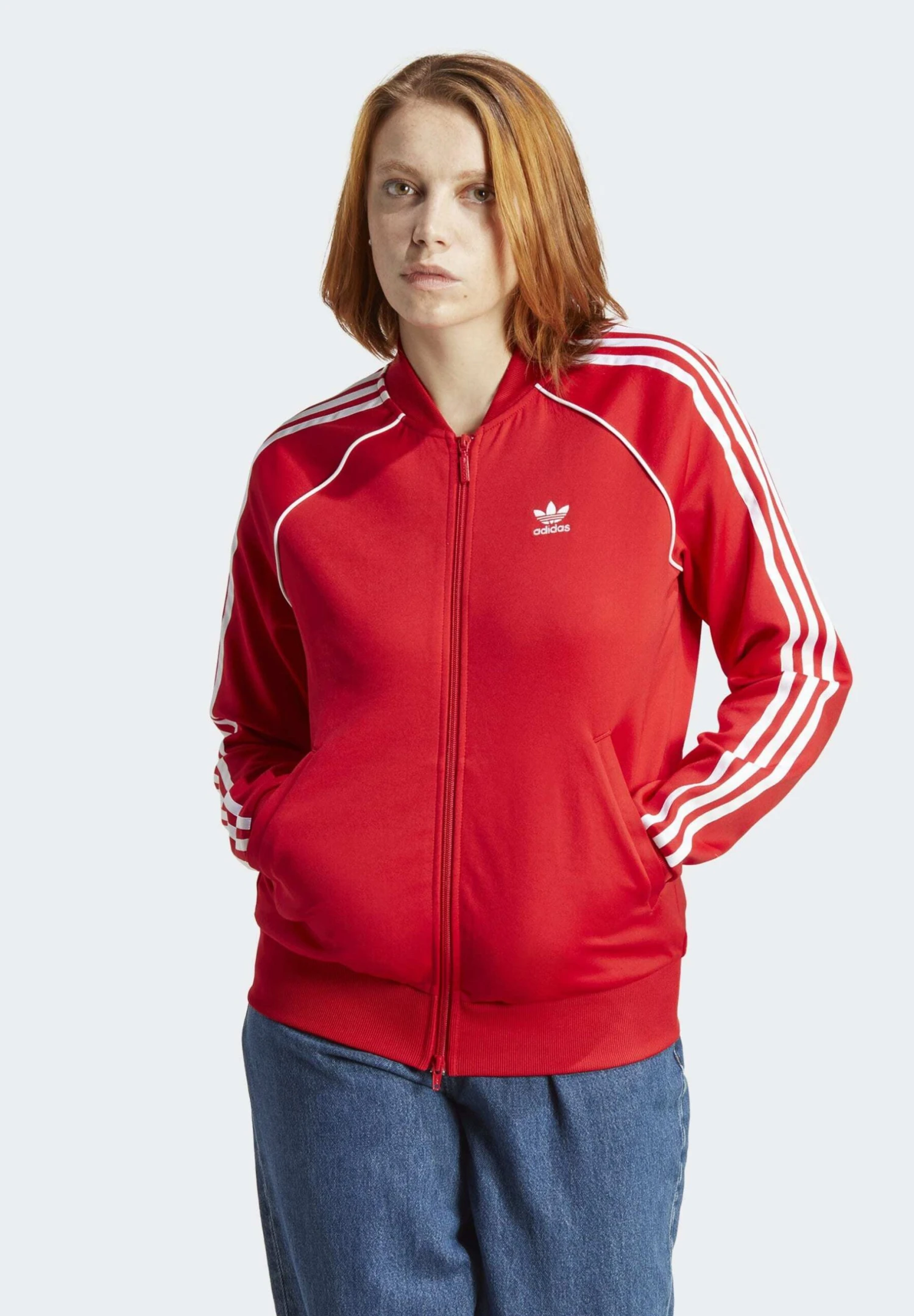 Adidas OriginalsSST PB - Träningsjacka - Better Scarlet 3 Adidas OriginalsSST PB - Träningsjacka - Better Scarlet