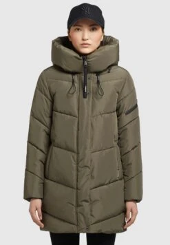 KhujoJORDIS 4 - Vinterkappa /-rock - Khaki GrĂĽn