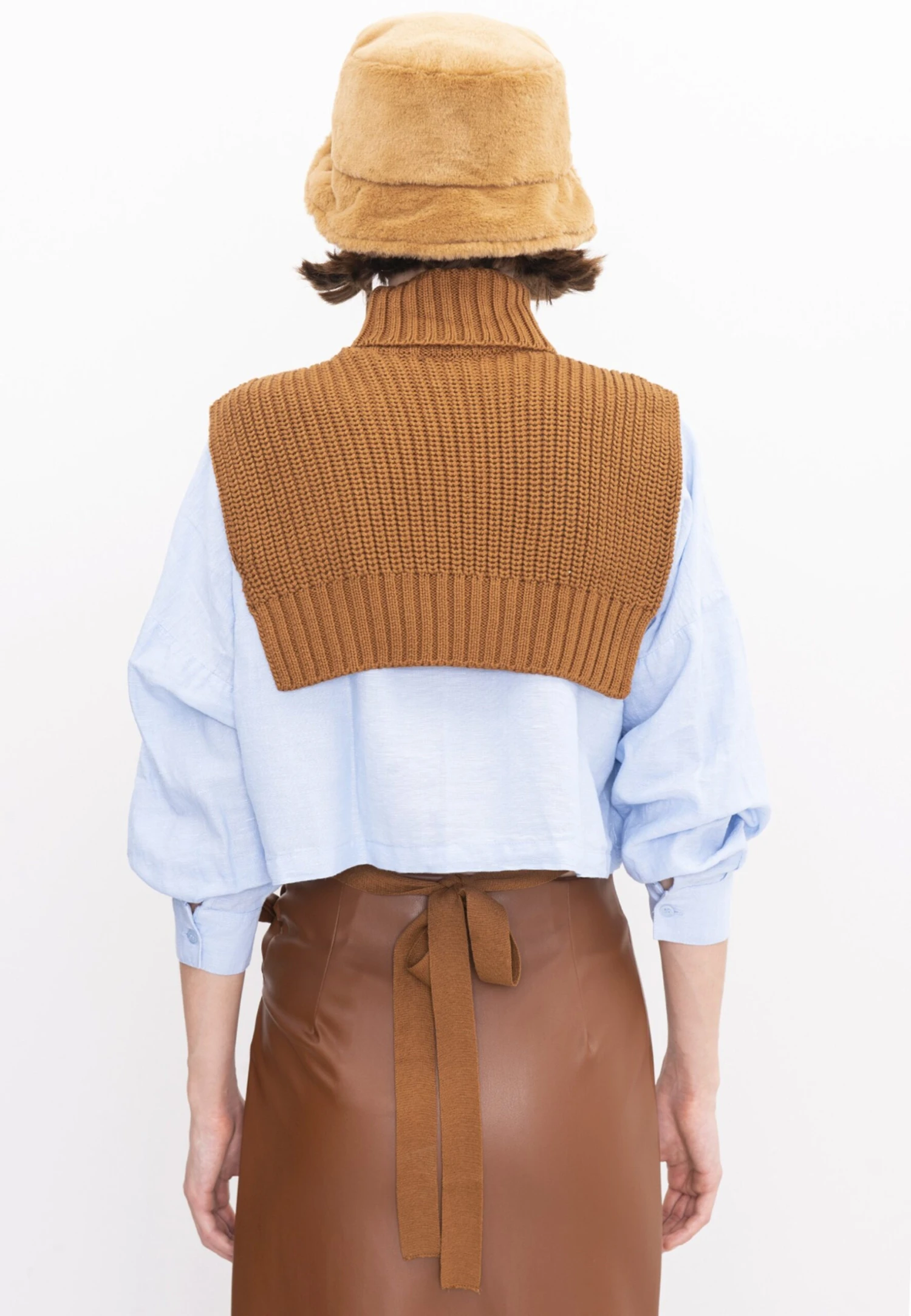 BSLJURAJ - Stickad Tröja - Brown 4 BSLJURAJ - Stickad Tröja - Brown - Bild 2