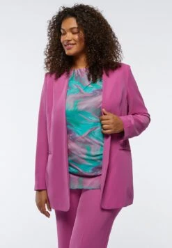 Fiorella RubinoEN TISSU FLUIDE - Kort Kappa / Rock - Rosa