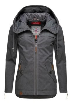 Vero Moda butik. 24 NavahooWEKOO - Parkas - Antracite Dots