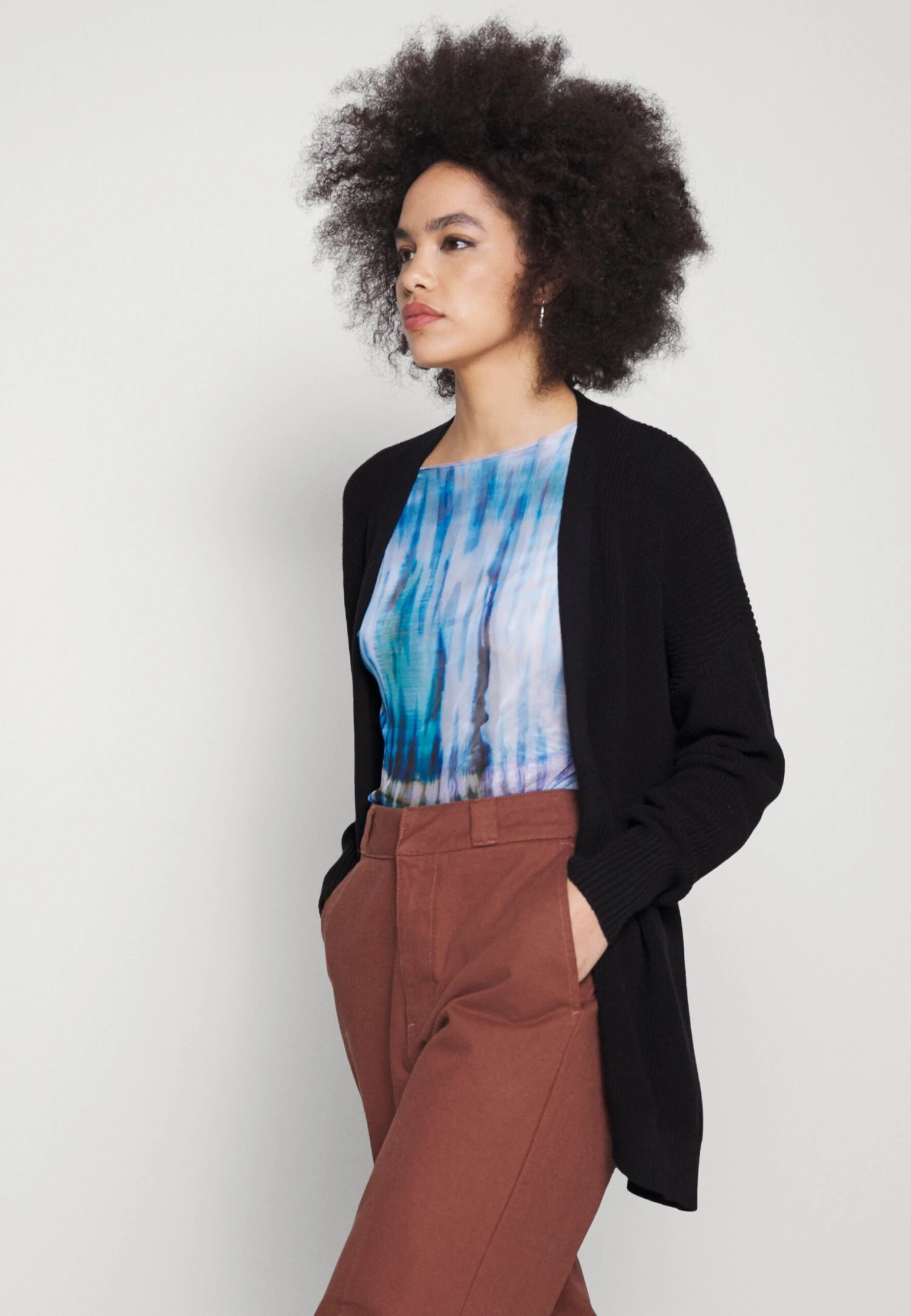 Cotton OnEVERYDAY BOYFRIEND CARDIGAN - Kofta - Black 6 Cotton OnEVERYDAY BOYFRIEND CARDIGAN - Kofta - Black - Bild 4