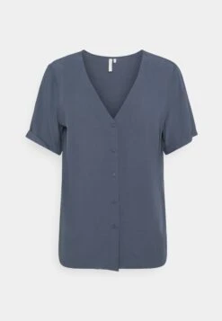 PiecesPCCECILIE JERSEY SHORT SLEEVES - Blus - Ombre Blue