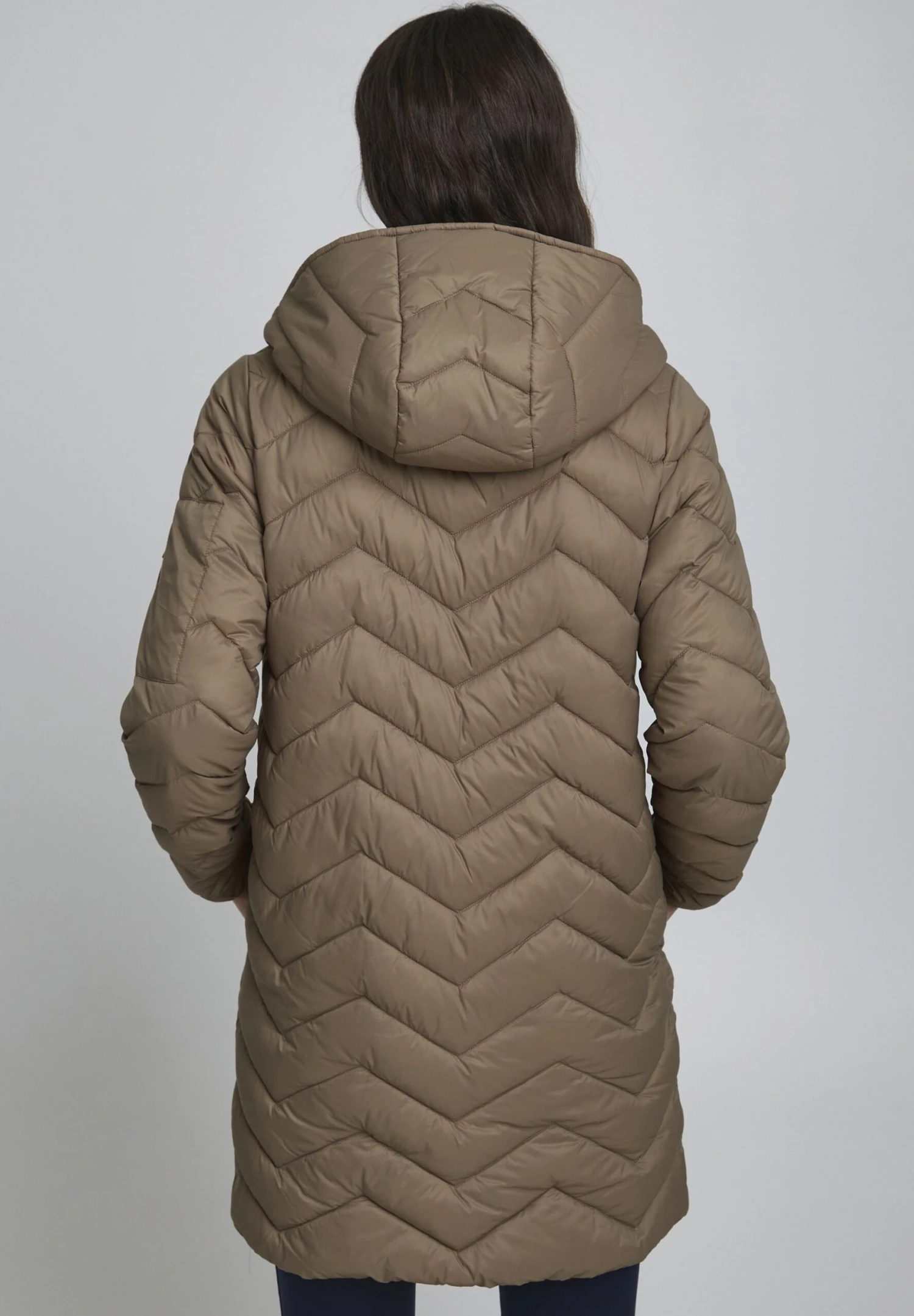 FransaFRBAPADDING - Vinterkappa /-rock - Pine Bark 5 FransaFRBAPADDING - Vinterkappa /-rock - Pine Bark - Bild 3