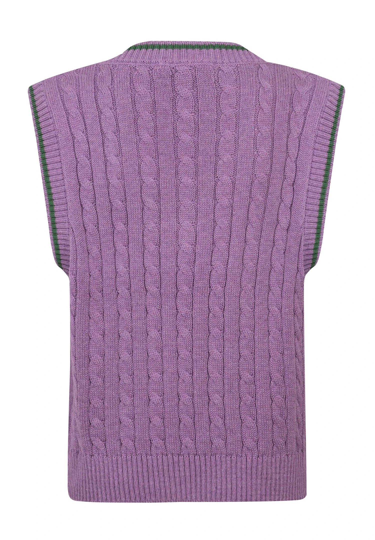 Denim CultureStickad Tröja - Lila 4 Denim CultureStickad Tröja - Lila - Bild 2