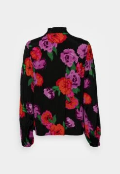 KaffeROSALINA BLOUSE - Blus - Black/red/purple -Vero Moda butik. ba13e39d8ea44873a738fc761fcaa2b6