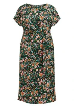 WE FashionMET STRUCTUUR - CURVE - Vardagsklänning - Multi Coloured