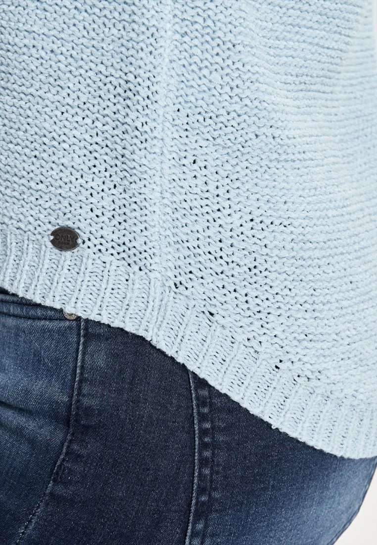 ONLYONLGEENA XO LS NOOS - Stickad Tröja - Light Blue 6 ONLYONLGEENA XO LS NOOS - Stickad Tröja - Light Blue - Bild 4