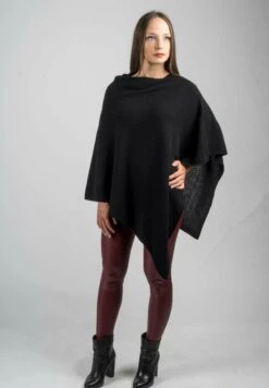 Dalle Piane CashmerePoncho - Nero
