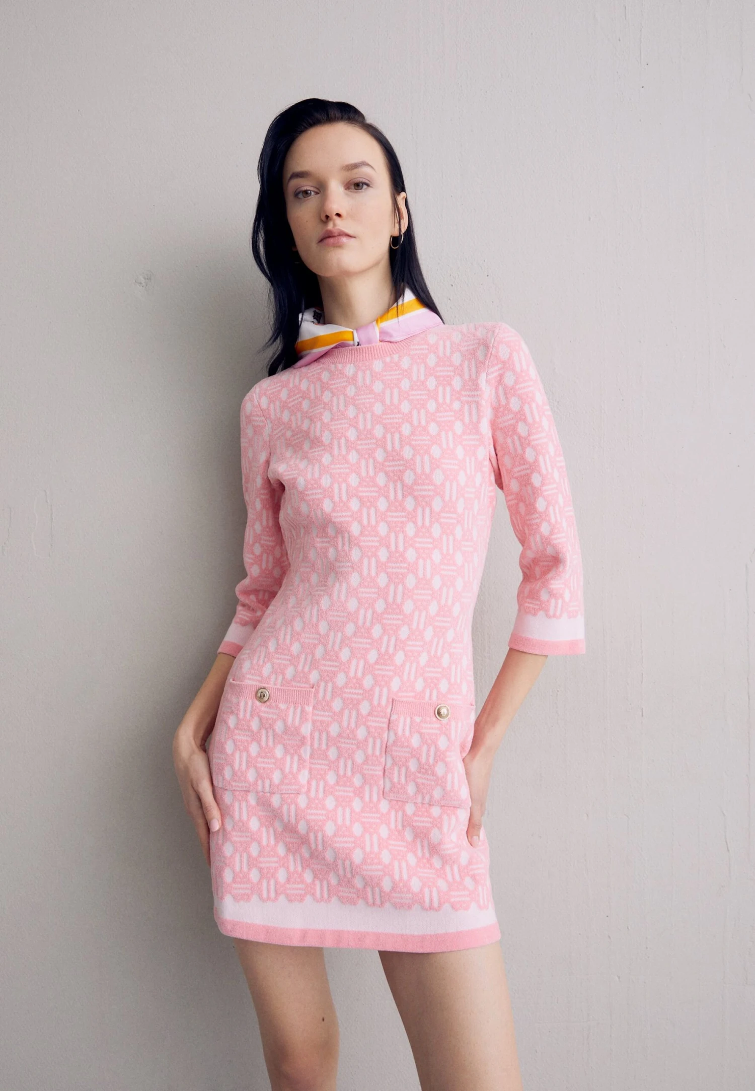 MajeROADINA - Stickad Klänning - Rose 3 MajeROADINA - Stickad Klänning - Rose