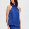 Selected FemmeSLFRACHELLE HALTER NECK TOP - Linne - Royal Blue 1 Selected FemmeSLFRACHELLE HALTER NECK TOP - Linne - Royal Blue -Vero Moda butik. d0292572484a4eb1bbe24e6ec1f19ac3