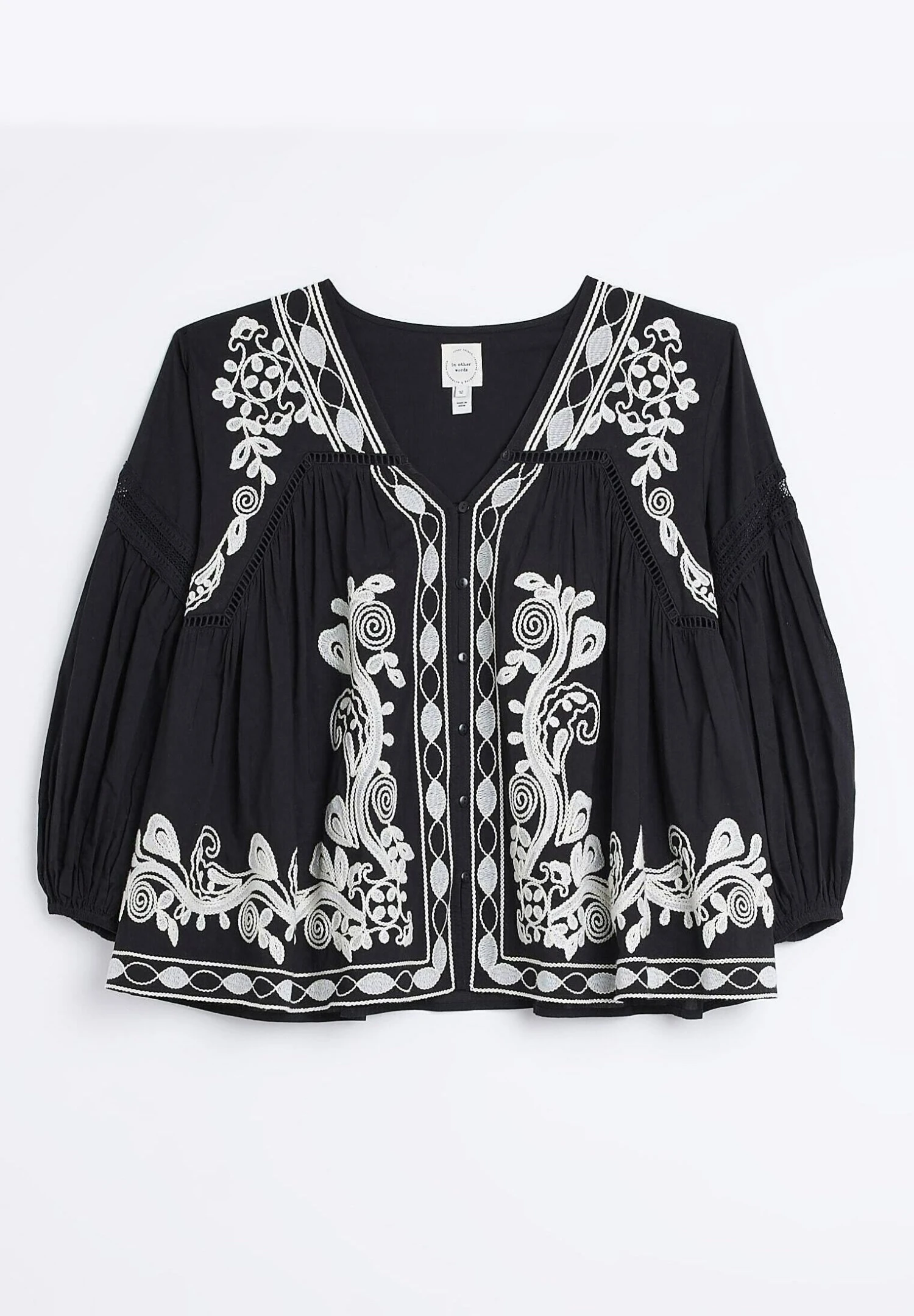 River IslandBlus - Black 7 River IslandBlus - Black - Bild 5