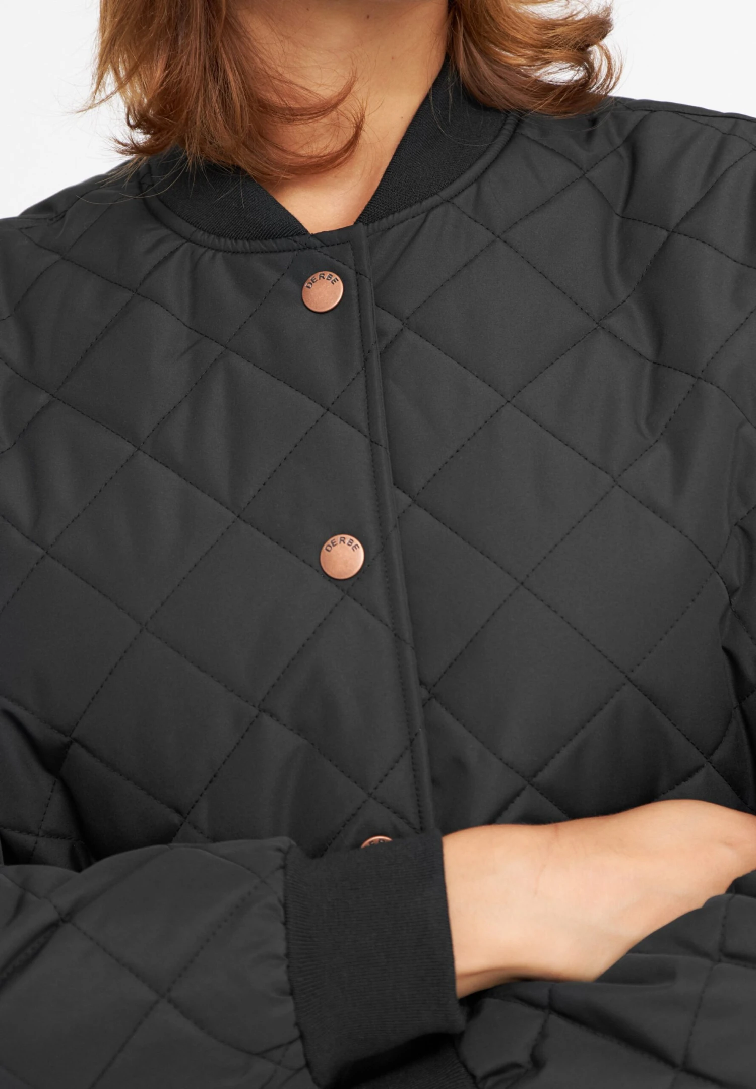 DerbeQUILTBY LONG - Vinterkappa /-rock - Black 6 DerbeQUILTBY LONG - Vinterkappa /-rock - Black - Bild 4