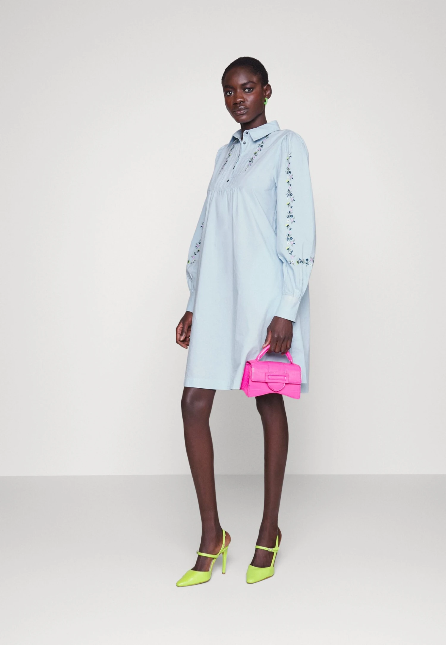 YAS TallYASKENLY DRESS - Vardagsklänning - Kentucky Blue 4 YAS TallYASKENLY DRESS - Vardagsklänning - Kentucky Blue - Bild 2