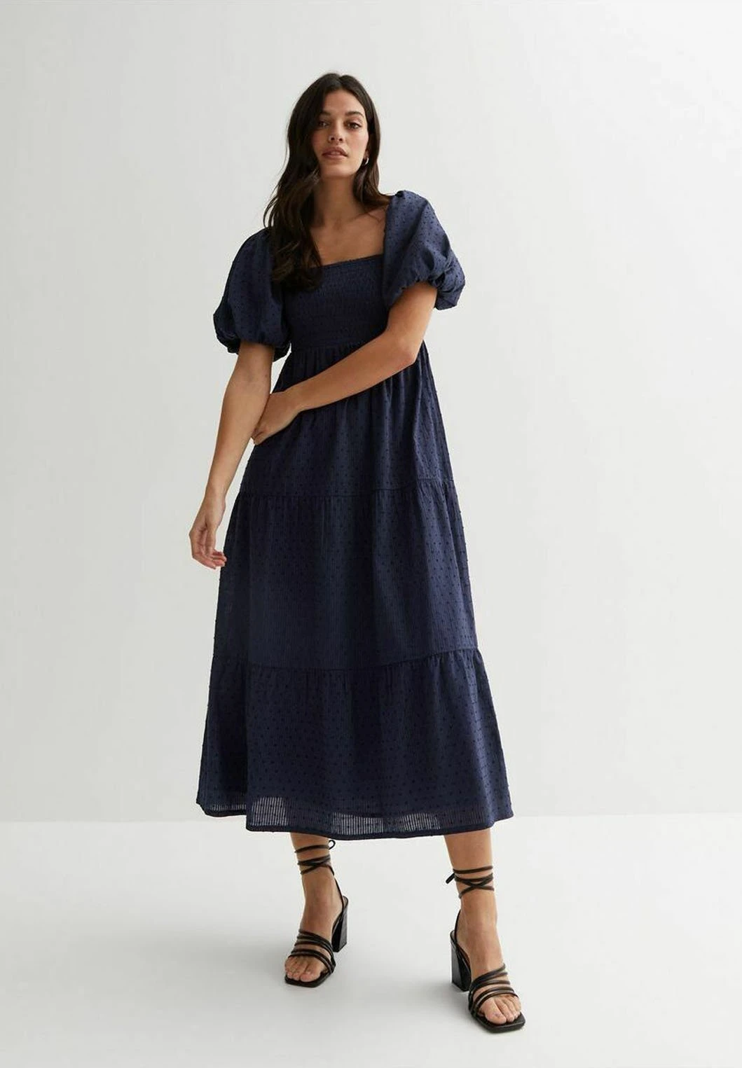 New LookPUFF SLEEVE - Vardagsklänning - Navy 3 New LookPUFF SLEEVE - Vardagsklänning - Navy